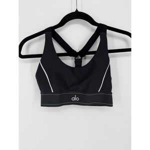 Alo Yoga Airlift Suit Up Bra Small Racerback Sports Bra Activewear Workout